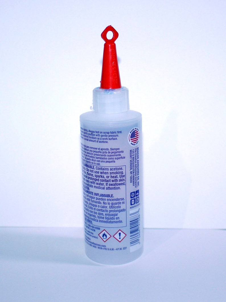 Fabric Tac Glue Beacon Fabric Glue Dries Clear Scrapbooking Etsy