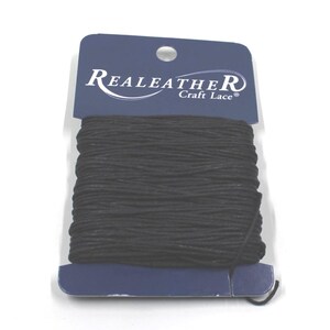 Realeather® Crafts Waxed Thread 25yd, Book Making Thread, Journal Thread, Jewelry Making