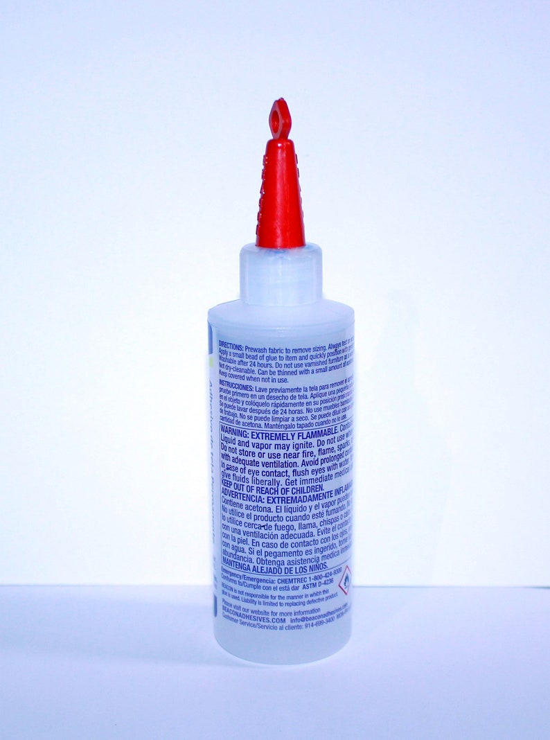 Fabric Tac Glue Beacon Fabric Glue Dries Clear Scrapbooking Etsy