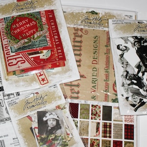 Tim Holtz Ideaology Collage Paper - How To Transfer To Fabric 