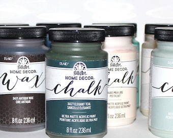 FolkArt Home Decor Chalk Paint Wax 8oz