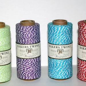 Hemptique Cotton Baker&#39;s Twine Spool, Crafts, Gift Wrapping, Scrapbooking, Card Making, Junk Journaling