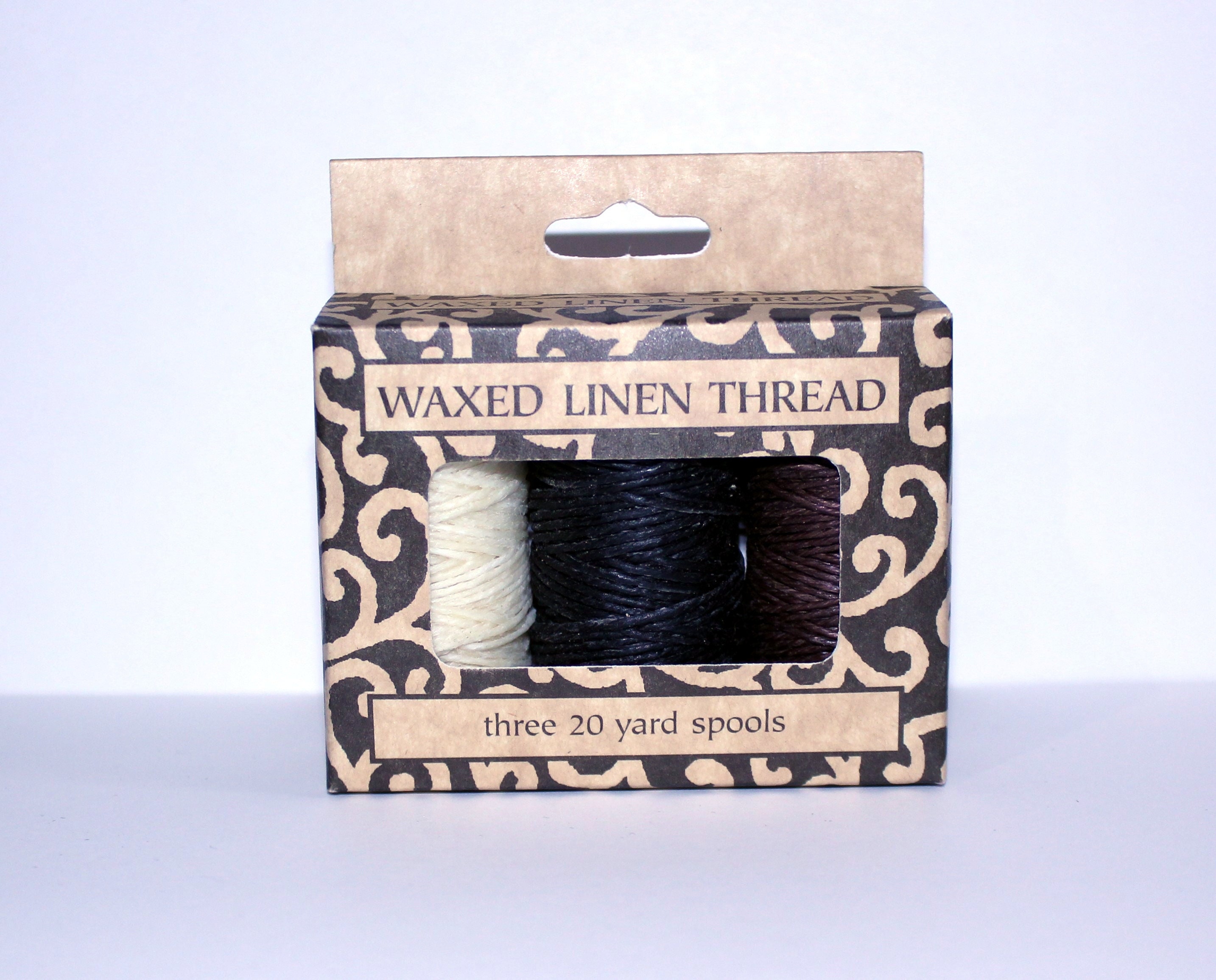 Irish Linen Bookbinding Thread 18/3 - 10 yards or full spool - WNY