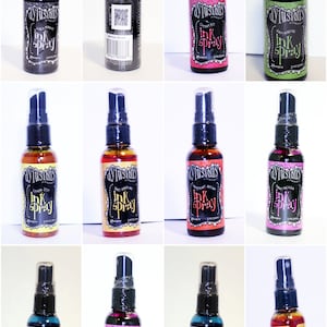 Dylusions Spray Ink, Ranger Spray Ink, Colorful Ink, Journal Inks, Mixed Media Inks, Background Inks, Scrapbook Inks
