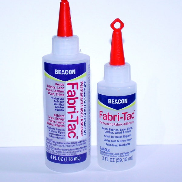 Fabric Tac Glue, Beacon Fabric Glue Dries Clear, Scrapbooking Glue, Journal Glue, Craft Glue, Fabric Glue