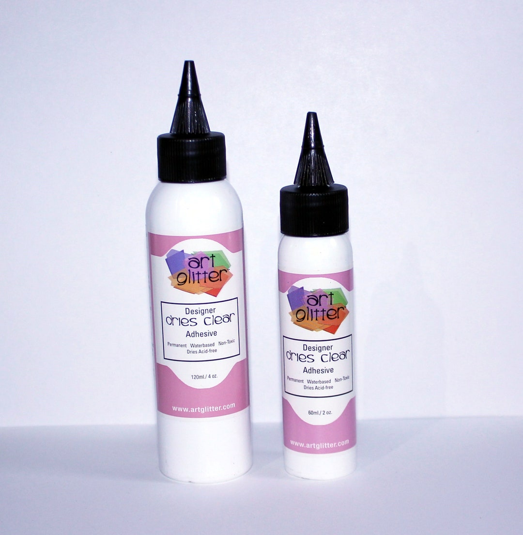 Art Glitter Glue, Art Institute Glitter Glue Dries Clear, Scrapbooking