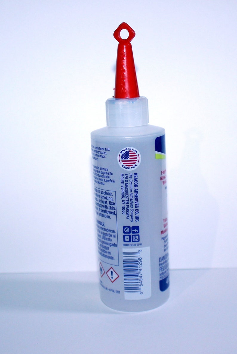 Fabric Tac Glue Beacon Fabric Glue Dries Clear Scrapbooking Etsy