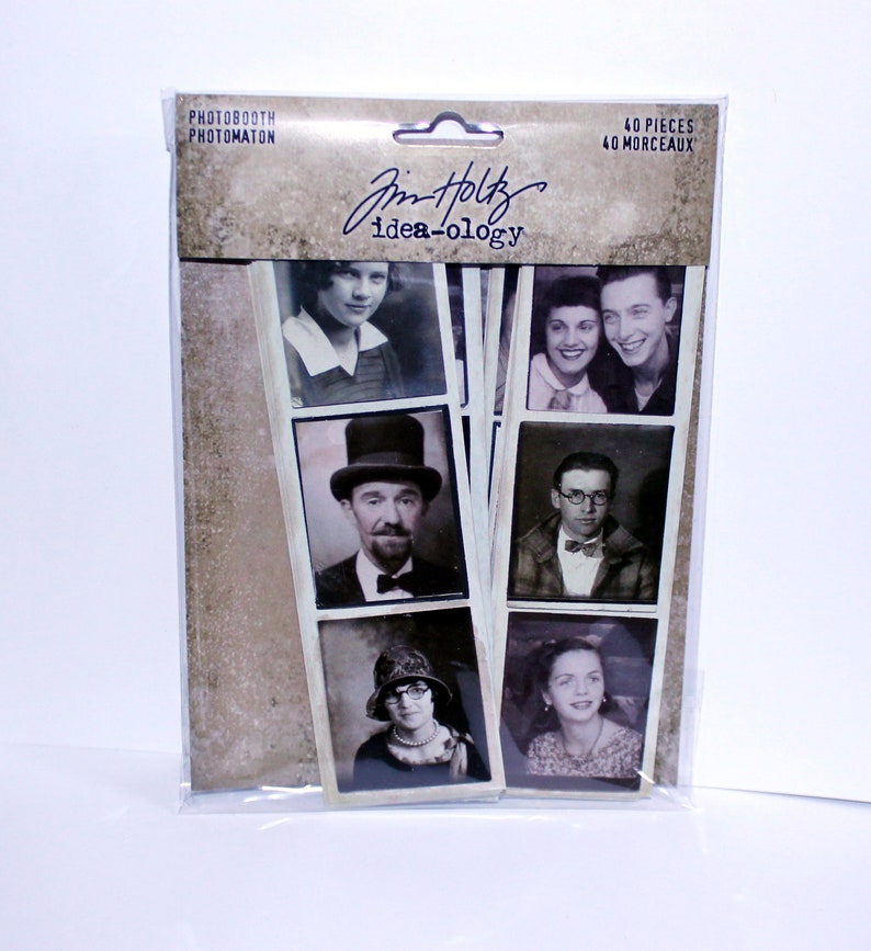 Tim Holtz Idea-ology Found Relatives or Photobooth Vintage - Etsy