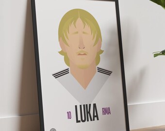 Poster of Real Madrid's Luka Modric