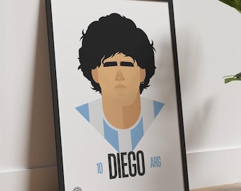 Poster of Diego Maradona from Argentina