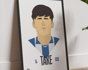 Real Sociedad's Take Kubo poster
