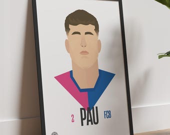 Poster of Pau Cubarsí of FC Barcelona