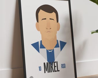 Poster of Mikel Oyarzabal of Real Sociedad