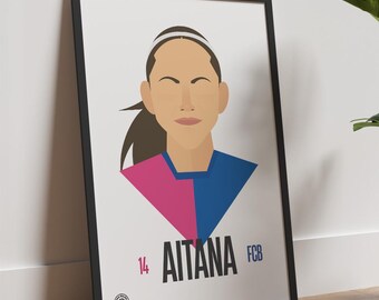 Poster of Aitana Bonmatí of FC Barcelona