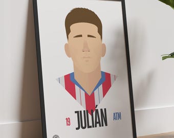Poster of Julián Álvarez of Atlético de Madrid