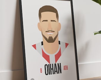 Poster by Oihan Sancet of Athletic Club