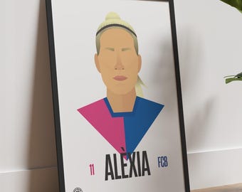 Poster of Alèxia Putellas of FC Barcelona