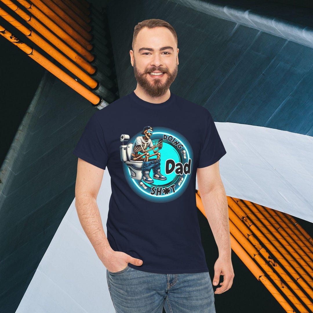 Silk Road Tees Proud Dad T-Shirt - 100% Cotton Gift For Father's Day, Christmas, Birthdays - View #6