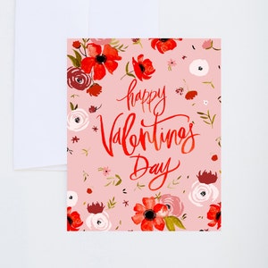Love & Friendship Happy Valentines Day Single Card A-2 image 2