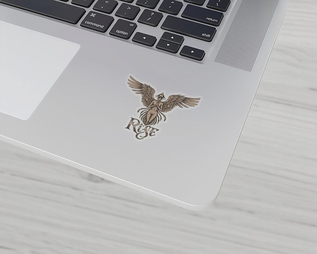 Final Rise Decal Phoenix Rise Kiss Cut Stickers Laptop Decal Tech Gifts Waterproof ...