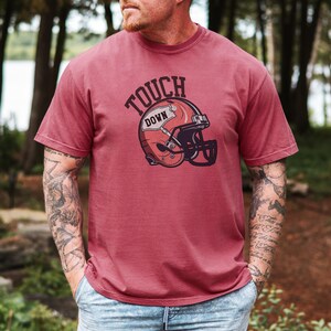 Custom Football Dad Shirt, Name and Number Football Shirt Gift, Football Team Shirt, Football Lover, Sports Dad Shirt, Football Season