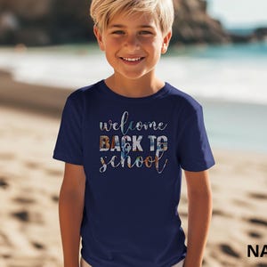Personalized Back to School Kids Shirt - Cute Back to School Shirt - Boy Name Toddler Tee - Custom Name Pencil Shirt - 1st Day of School