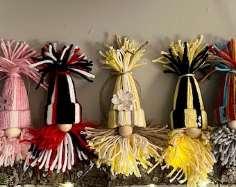 Special occasion gnome, festive gnome , bee gnome , flower gnome, lady bug gnome, sport gnome , teacher gift , gift exchanges, car decor