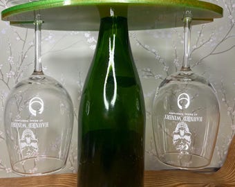 Portabotellas de vino / Accesorio de mesa para vino