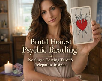 Same Hour Brutal Honest Psychic Reading | No Sugar Coating Tarot & Telepathic Insight | Same Day Report