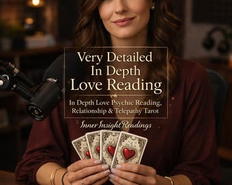 Same Hour Love Reading | In Depth Love Psychic Reading, Relationship & Telepathy Tarot