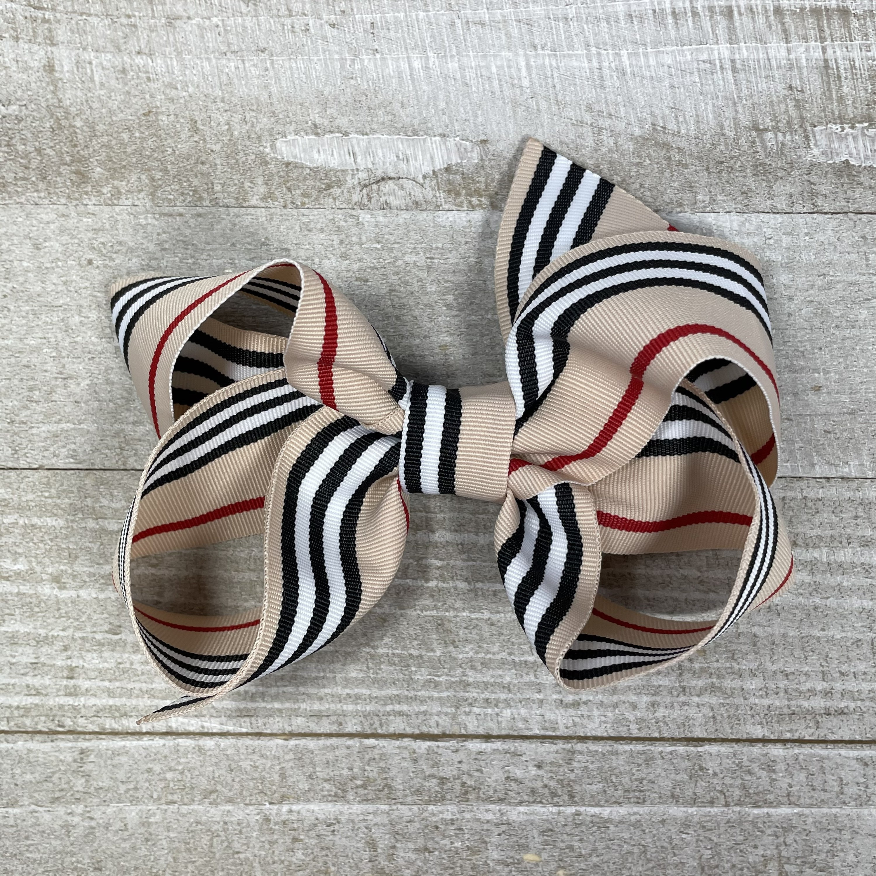 LV Inspired Hair Bow