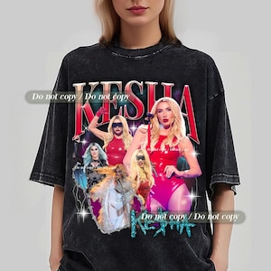 Kesha Shirt Retro 90s Tee, Unisex Clothing, Kesha Graphic Shirt, Vintage Kesha 90s Shirt