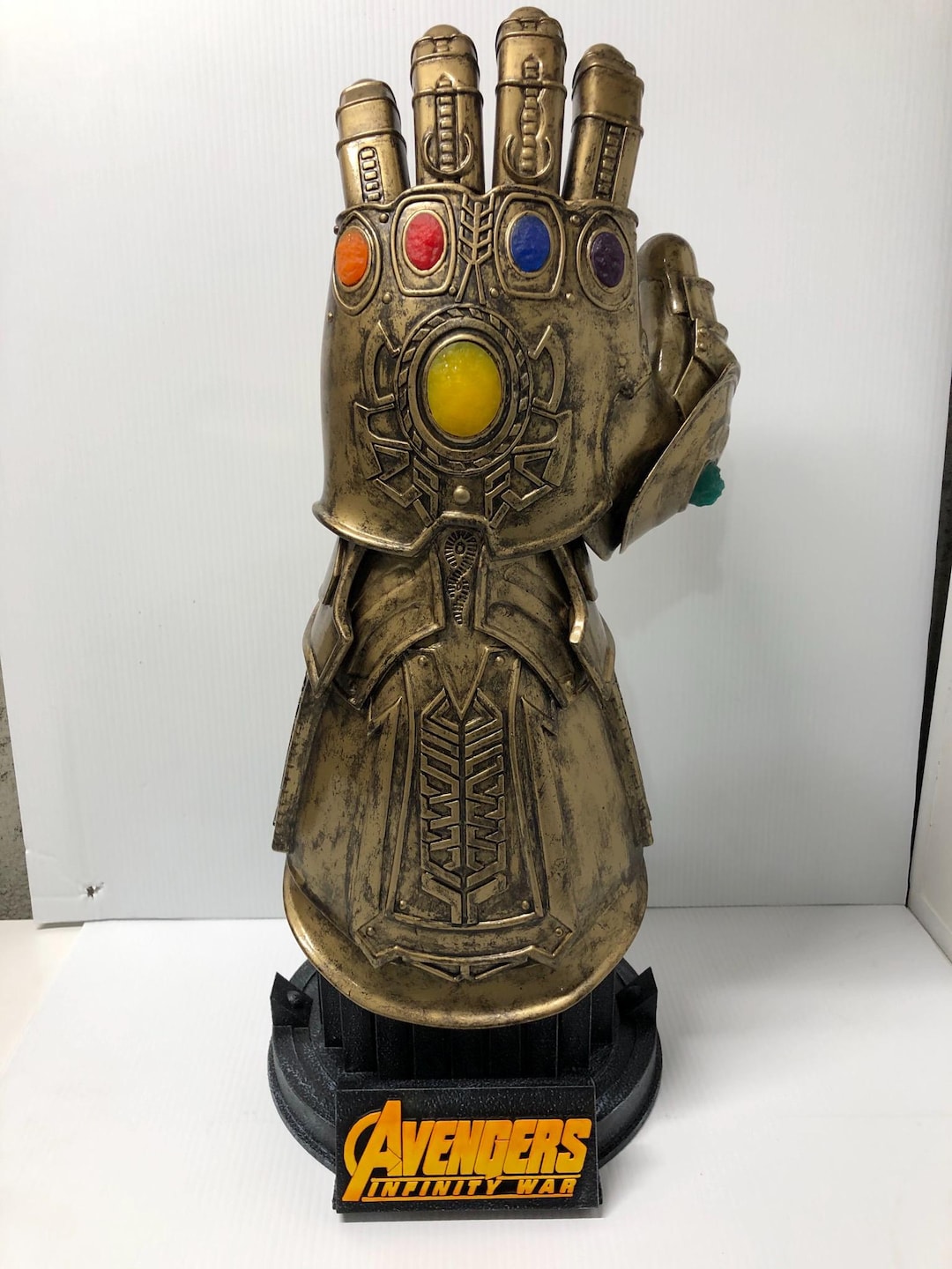 Thanos' Infinity Gauntlet Marvel Avengers Infinity War DIY 3D Printed ...
