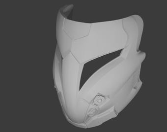 Arcann Mask Star Wars 3D Model STL for 3D Printing Cosplay and Decor