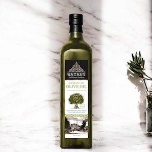 Ramallah Olive Oil –Extra Virgin Cold Pressed, Organic, Authentic, 750ml Bottles image 2