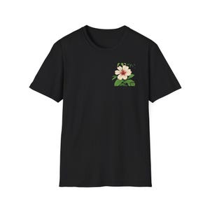 Floral Island Vibe T-Shirt | Unisex Summer Tee, Beach Apparel, Vacation Shirt, Nature Lover Gift, Eco-Friendly Clothing