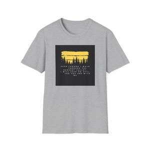 Nature-Inspired Unisex T-Shirt - Perfect for Camping, Outdoor Lovers, Gift Idea for Adventurers, Eco-Friendly Wear