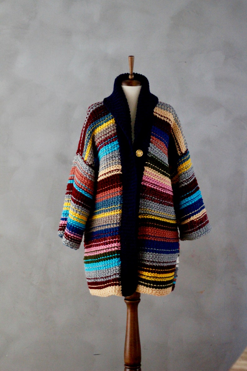 Handmade Chunky Knit Cardigan