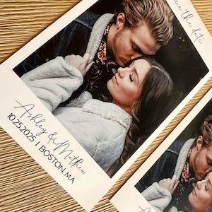 Save the Date Magnete | Einzigartige Hochzeit Gastgeschenke & Souvenirs | Magnetische Save the Date Karten für die Hochzeit