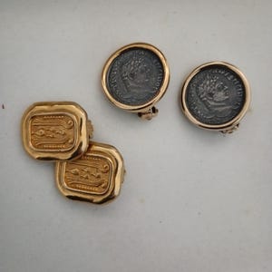 Vintage Carol lee clip on earrings
