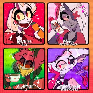 Hazbin Hotel Coaster - Etsy