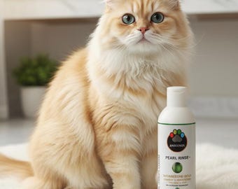 Pearl Protein Cat Shampoo & Conditioner, High-Performance Color Enhancing Formula For Gold/Copper Coat Pets