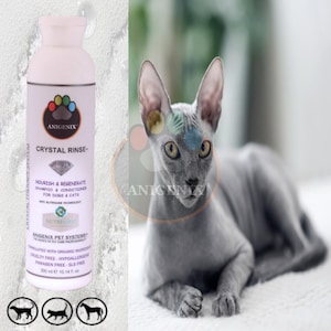 100% All natural, organic HAIRLESS pet shampoo & conditioner for normal/oily skin, Organic Dog Shampoo, Organic Cat Shampoo, Dog Conditioner