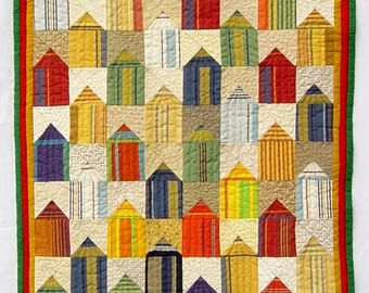P 47 – Patchwork “Beach huts”