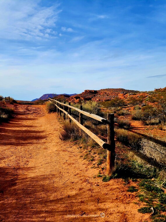 Crimson Pathways: Exploring St. George