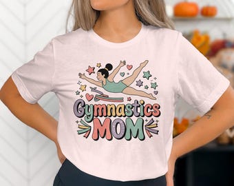 Gymnastics Mom T-Shirt, Gymnast Graphic Tee