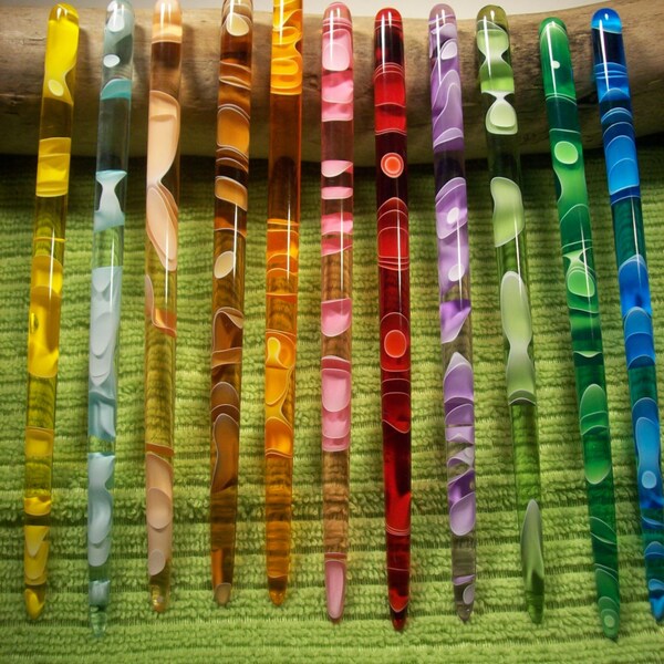 Enkele acryl haar stok u kiezen Water kleuren 5" 6" 7 "
