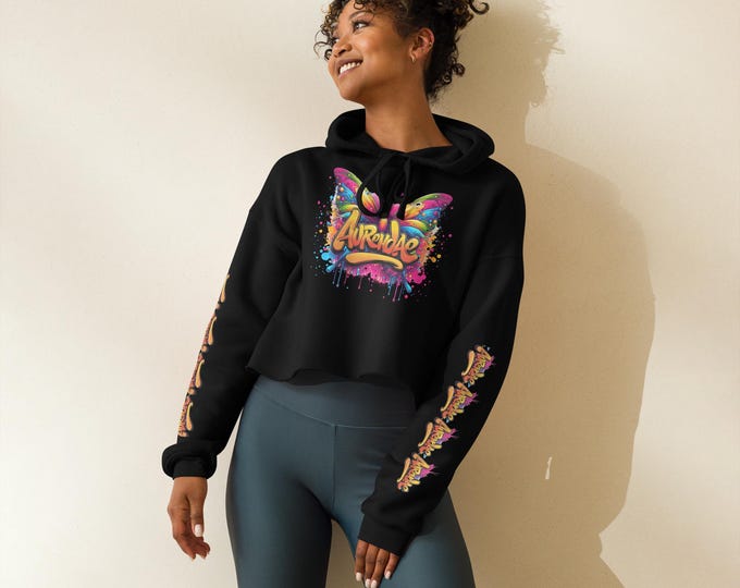 Aurendae Crop Hoodie