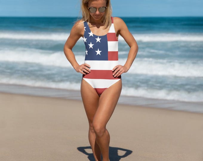 USA One-Piece Swimsuit
