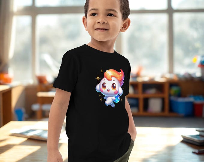 Glimmer the Sparkling adorable creature, Organic cotton kids t-shirt